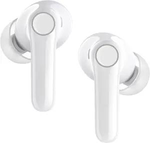 Air Pro 4 Adaptive Hybrid Noise Canceling  Earbuds, Qualcomm Snapdragon Sound, aptX Lossless, 6 Mics AI CVC 8.0 Call, LDAC Hi-Res Audio, 52H Playtime,  5.4 (Glossy White)