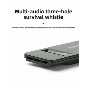 High-frequency burst survival whistle rescue earthquake escape treble survival whistle hiking outdoor rescue