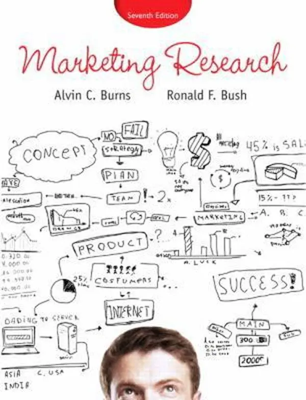 USED Book - Marketing Research (7th Edition) by Alvin C. Burns (Hardcover) - english