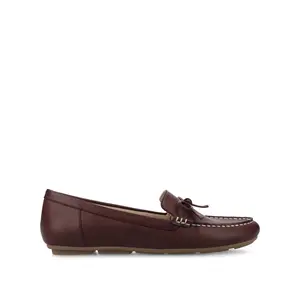 NOVELLA DRIVING LOAFER IN WIDE - Oxblood