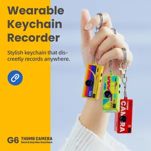 G6 Portable Digital Camera, HD 1080P, Multi-Language Support, Up to 128GB TF Card, Rechargeable, Perfect Gift for Christmas/birthday!
