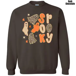 Spooky Cheetah Ghosts Sweatshirt 'NLB'
