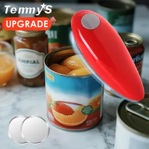 Electric Can Opener, Automatic Can Opener Smooth Edge, Electric Can Openers for Kitchen Arthritis And Seniors, Kitchen Gadget, Outdoor Camping