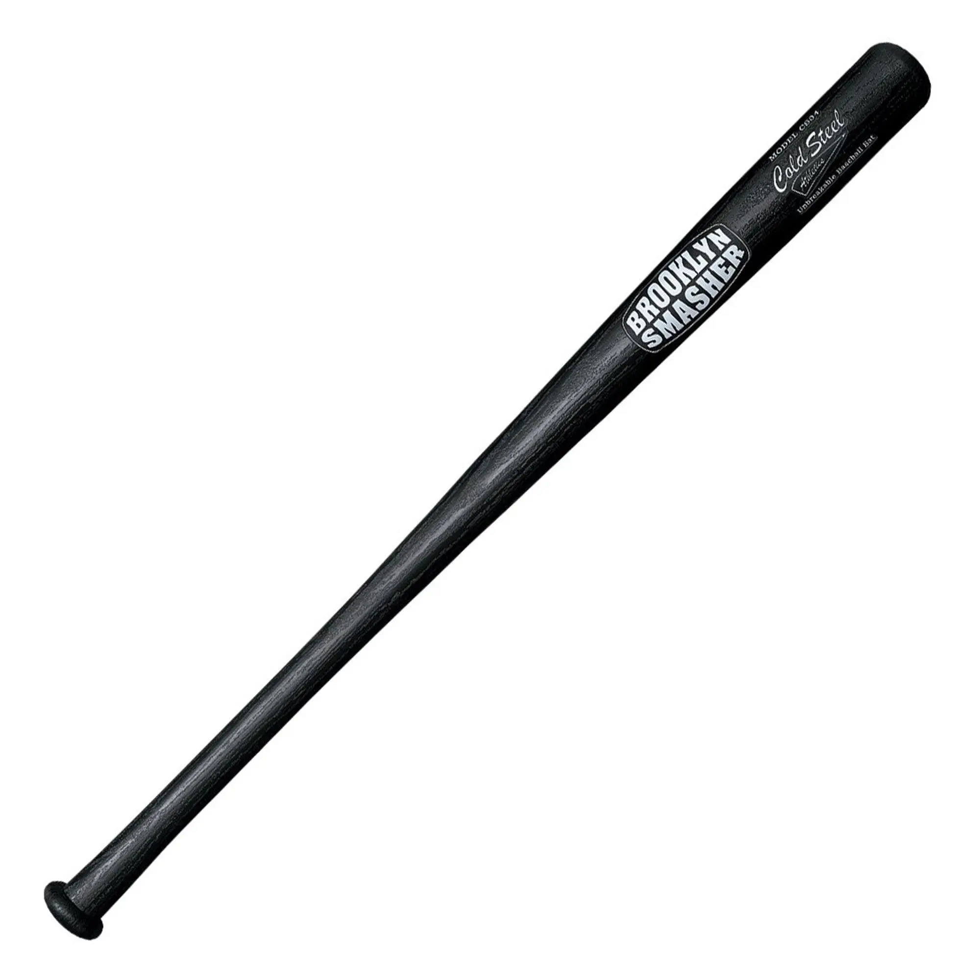 Cold Steel 24 In Heavy Duty Multi Function Brooklyn Crusher Baseball Bat, Black Cold Steel 24 In Heavy Duty Multi Function Brooklyn Crusher Baseball Bat, Black