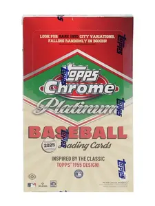 2025 Topps Chrome Platinum '55 Baseball Hobby Box