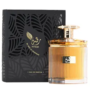 Ard Al Zaafaran Riqqa Unisex Eau de Parfum (EDP) - 3.4 fl oz, Spiced Scented Sandalwood Aromatic Unisex Fragrance, Woody Base, Gourmand Mix, New Box, Spiced Unisex Fragrance