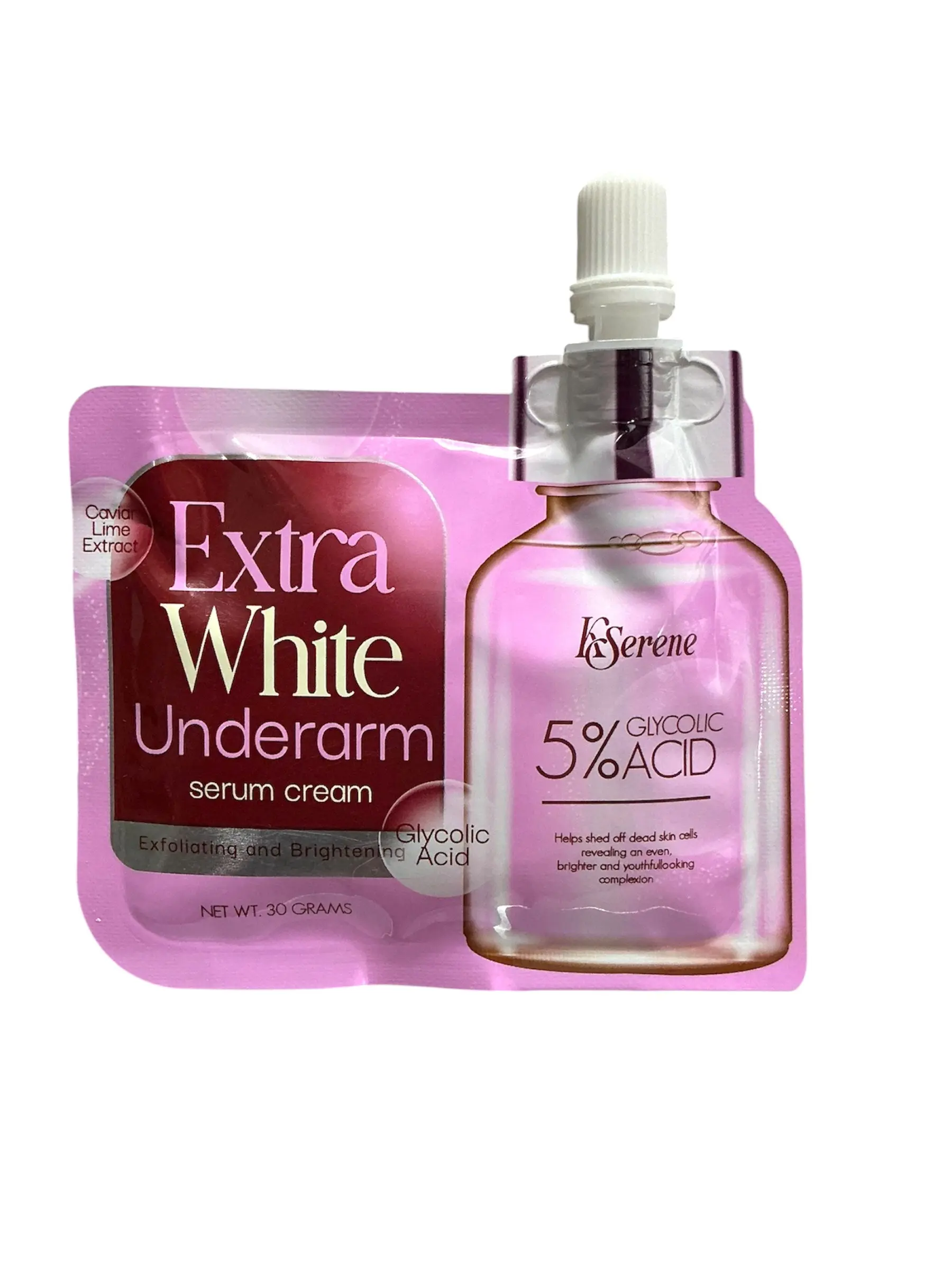 KSerene Underarm Serum Cream 30g – 5% Glycolic Acid