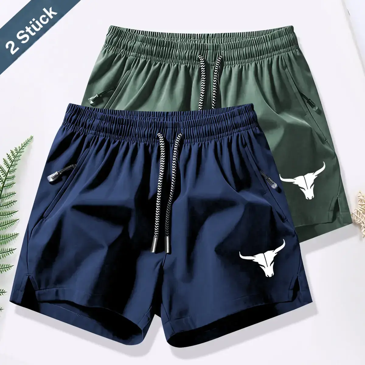 Navy Blue + Army Green