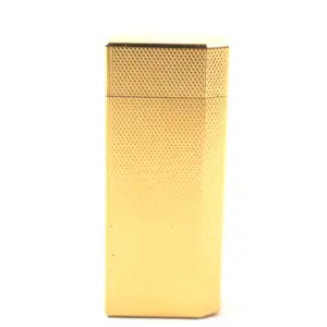 Pre-owned Cartier Stainless Small Leather Goods Pentagonal pattern Lighter