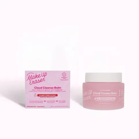 MakeUp Eraser Cloud Cleanse Balm - Melt Makeup, Boost Skin Barrier, balm-to-oil  Korean formula with Hyaluronic Acid & Cherry Extract