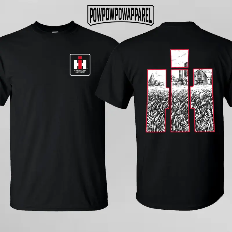 Vintage Case IH Tractor T-Shirt - Retro Farm Life Graphic Tee. Midwest Diesel Farming Apparel. Classic Farmer Dad Gift