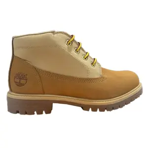 Men's Timberland Premium Mid Lace Chukka Boot Wheat Nubuck W Natural (TB0A431H AES)