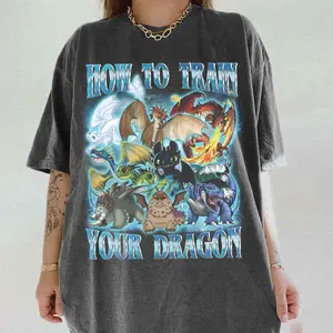 How To Train Your Dragon shirt, Toothless And Light Fury Shirt, Dragon Characters Shirt, Epic Universe Trip Toothless Friend Shirt