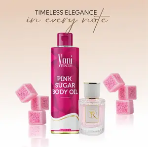Pink Sugar 2 pc set - 4oz Body Oil + Eu De Parfum perfume Fragrance Scent