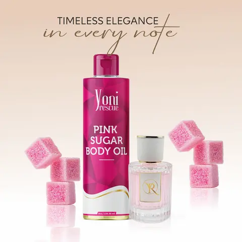 Pink Sugar 2 pc set - 4oz Body Oil + Eu De Parfum perfume Fragrance Scent