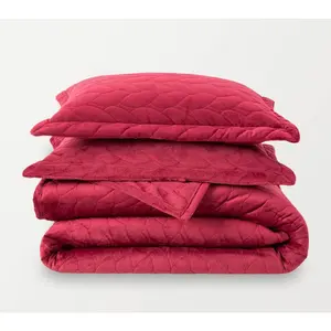 Berkshire Blanket VelvetPlush Quilt Set - Full/Queen