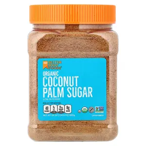 BetterBody Foods Organic Coconut Palm Sugar, 1 lb 8 oz (680 g)