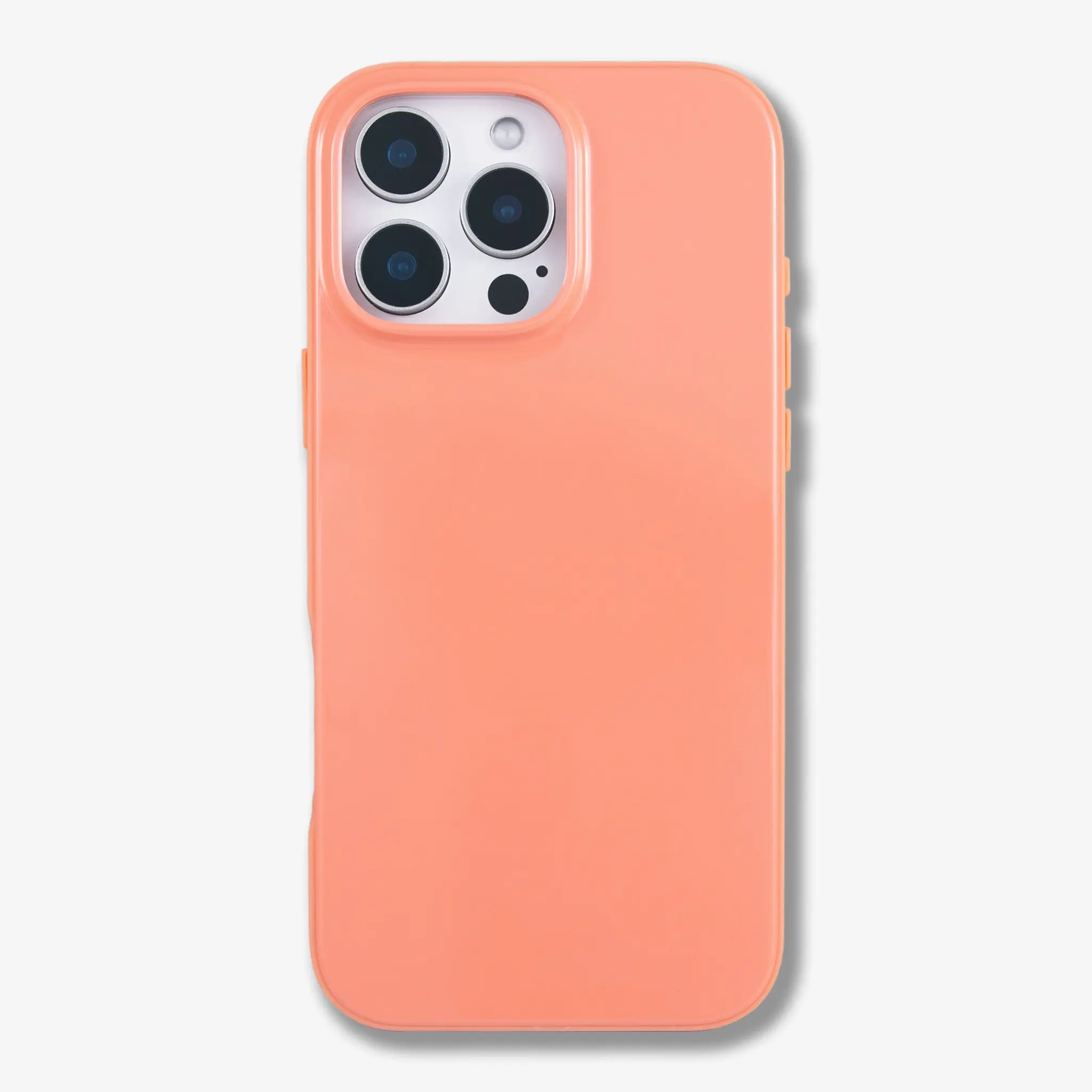 Gloss MagSafe® Compatible Smartphone Cellphone Case - Peach, Protective Casing Cover for iPhone