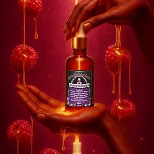 Raspberry Royale Extrait Perfume Body Oil Drops 50 ml - Rich and Smooth Body Care