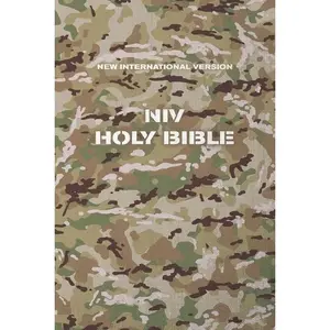 NIV, Holy Bible, Compact, Paperback, Military Camo, Comfort Print by Zondervan [Paperback Book]