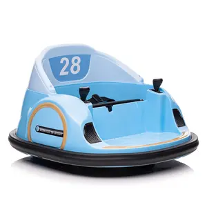 12V Kids Ride On Bumper Car with Remote Control Electric Ride On Toy for Toddlers Blue