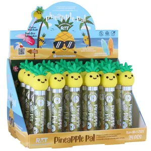 Aceite Labial Pineapple Pal Shimmer Romantic Beauty - Venta al por Mayor Display 24 Unidades (L7223)