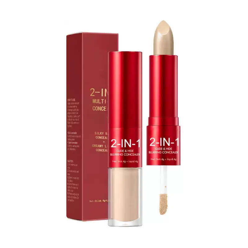 Glide & Hide Dual Concealer and Foundation 2-in-1 Stick l Lightweight Coverage, Flawless Glide & Hide Dual Concealer and Foundation 2-in-1 Stick l Lightweight Coverage, Flawless