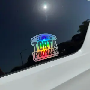 Certified Torta Pounder Vinyl Car Sticker Adhesive Decal
