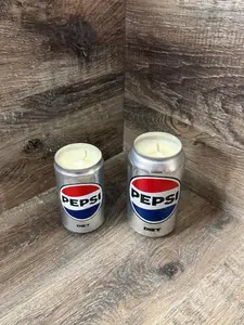 Vineyard Candle Co - Diet Pepsi Soy Wax CANdle - Custom blended cola scent