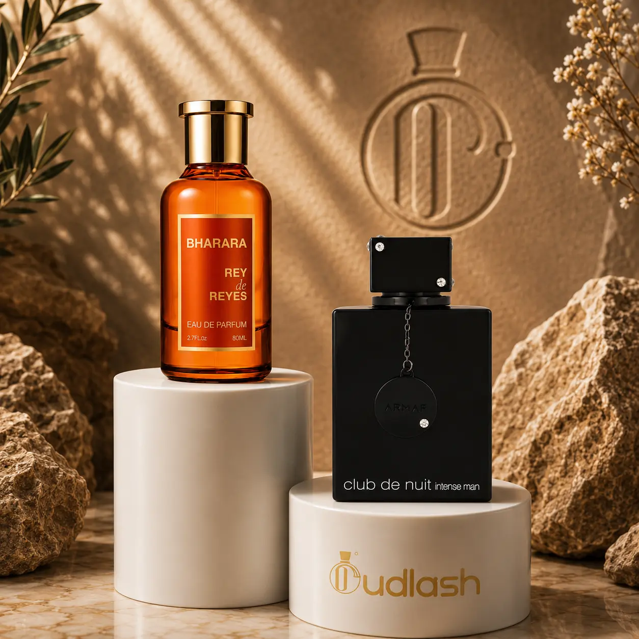 Bharara Rey De Reyes Orange + Club De Nuit Man | Unisex Fragrance | 100 ML - 3.4 OZ | Eau De Parfum | Saffron - Mandarin & Orange