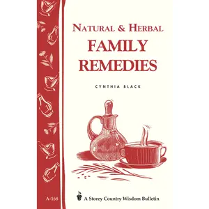 Natural & Herbal Family Remedies by Cynthia Black [Paperback Book]