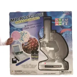 microscope with light source