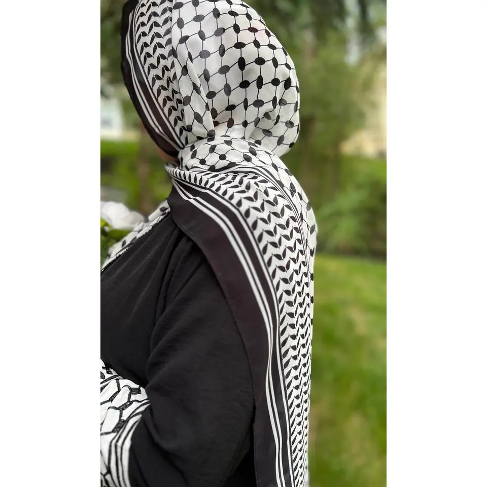Kuffiyeh Inspired Headscarf