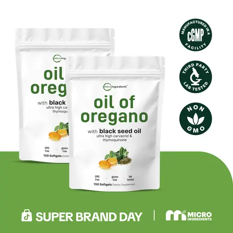Micro Ingredients Oil of Oregano Family 2 Pack