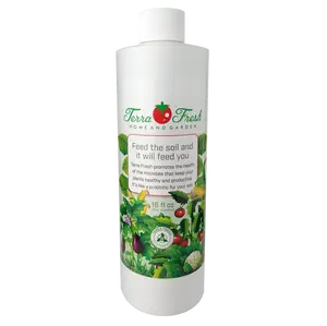 One Bottle Terra Fresh Home & Garden Plant-Based Soil Amendment Liquid - Concentrated Formula for Healthy Root Zone & Stronger Plant Growth