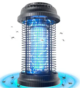 Electronic Mosquito Killer,4500V Ultraviolet Bug Zapper,Straight-in Mosquito Collector, Hanging Rings At The Top, Detachable Cleaning At The Bottom,Safe for Kids/Pets,Perfect for Indoor&Outdoor Use