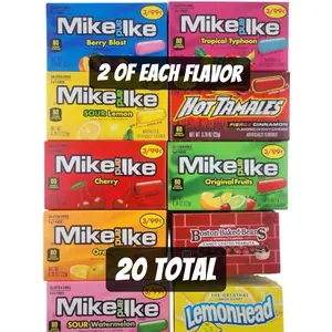 Mike and ike Candy Variety Pack 20ct .78oz Sweet Snack