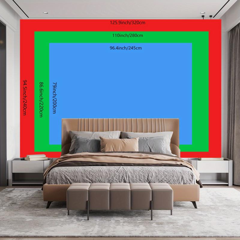 [ 2D Flat Printing] 1pc- Ultra large size- - Exquisite for Lotus flower HD Digital Printing Huge Tapestry- Polyester- Home Decoration- with Free Hanging Clips