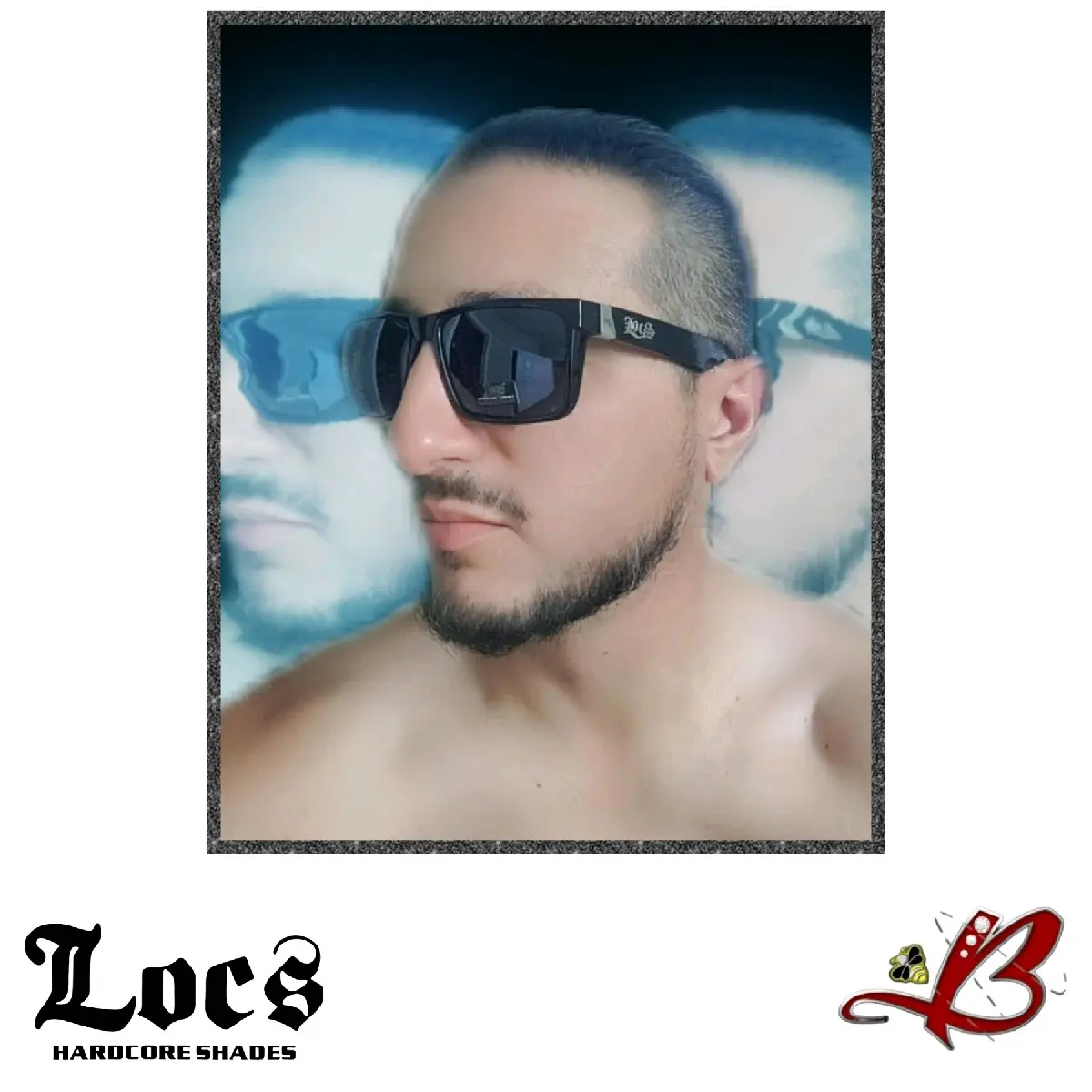 LOCS El Chido Urban Cool Classic Black/White/Glossy Gangster