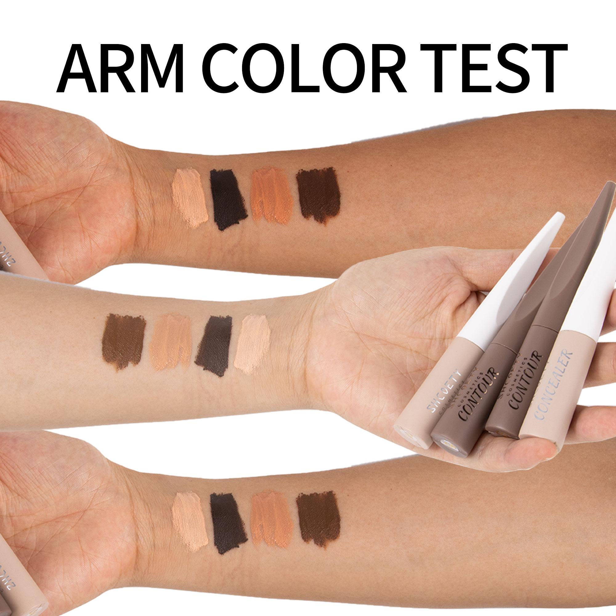 Dual-Shade Contour Stick Defines And Sculpts Facial Contours, Creating A Natural Three-Dimensional Look. Waterproof And Sweat-Resistant For Long-Lasting Wear, Perfect For Everyday Natural Makeup.