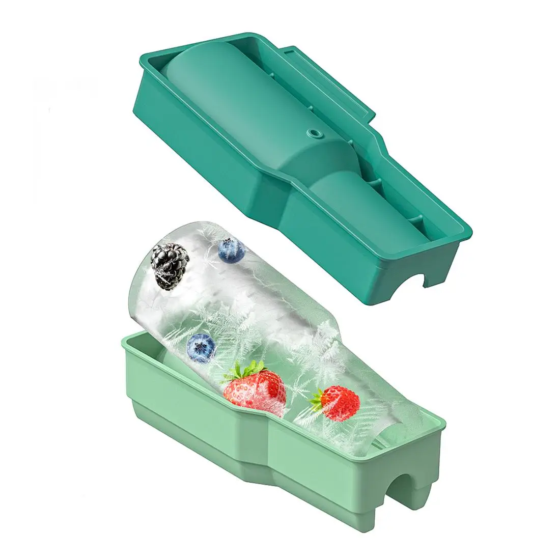 Kitchen Accessories Ice Cube Tray for Stanley Cup, 1 Count Ice Mold for Stanley Cup, Kitchen Ice Cube Tray Compatible with Stanley Cup, Cylinder Ice C