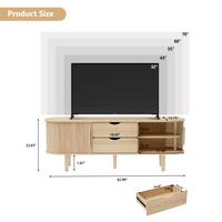 Natural With 2 Drawers