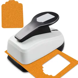 Gift Tag Puncher, 1 Count Craft Tag Puncher, Paper Hole Puncher, Tag Punch Tool for Card Making Scrapbooking Tag, Office Supplies