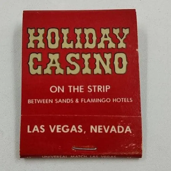 Holiday Casino On the Strip Las Vegas Nevada Vintage Souvenir Matchbook