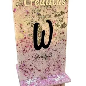 Customizable Resin Cell Phone Stand