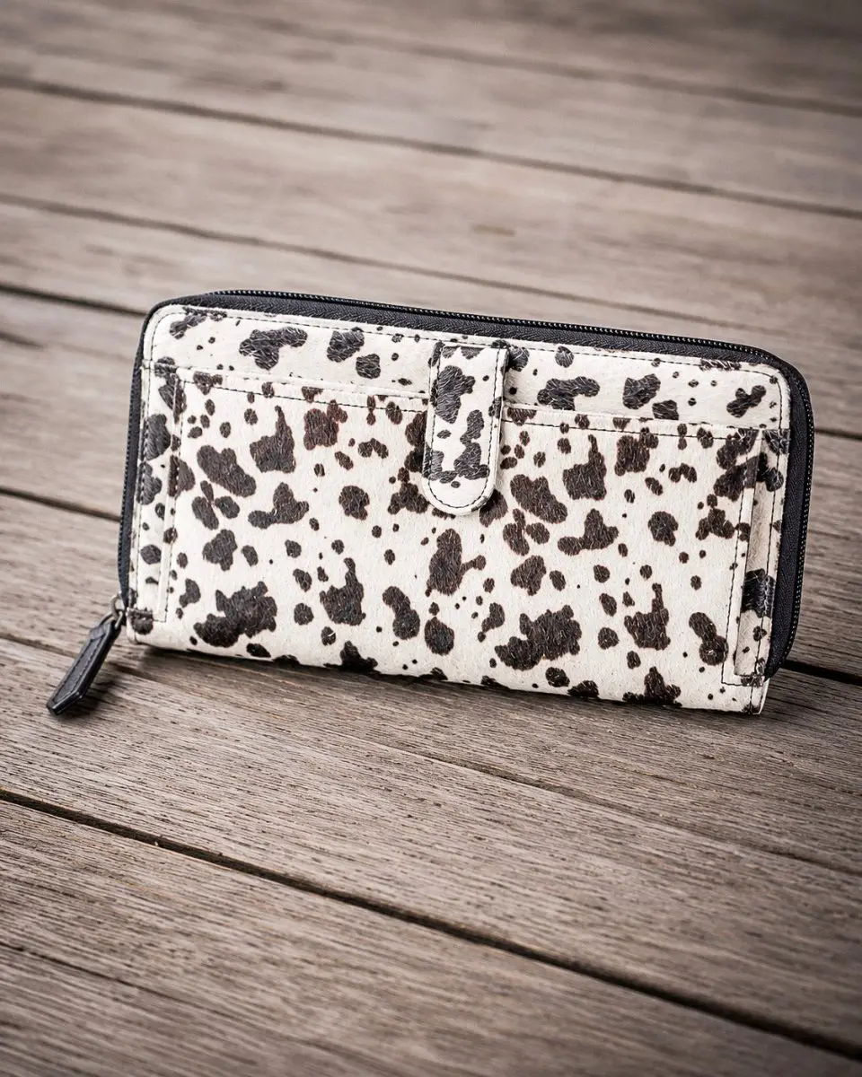 Propel Hair-On Leather Wallet by Myra Bag