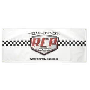 RCP Tracks RCP-BN2460-01 2’ X 5’ Vinyl Banner
