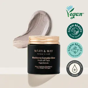 Mary&May Blackberry Complex Glow Wash-Off Pack 125g