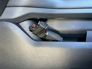 2023+ Super Duty CSP Pistol Holster (N52 Magnetic Stabilization) Center Console Organizer Car Storage Organizers