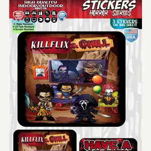 Killflix and Chill Sticker